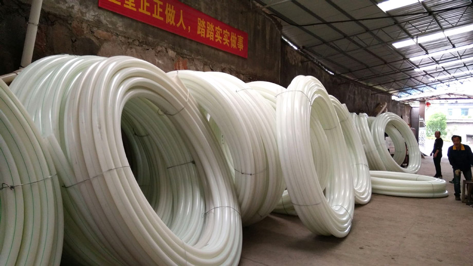 PE純白塑料水管-小白龍-盤管